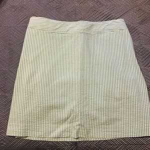 Vineyard Vines Green Seersucker skort Size 10